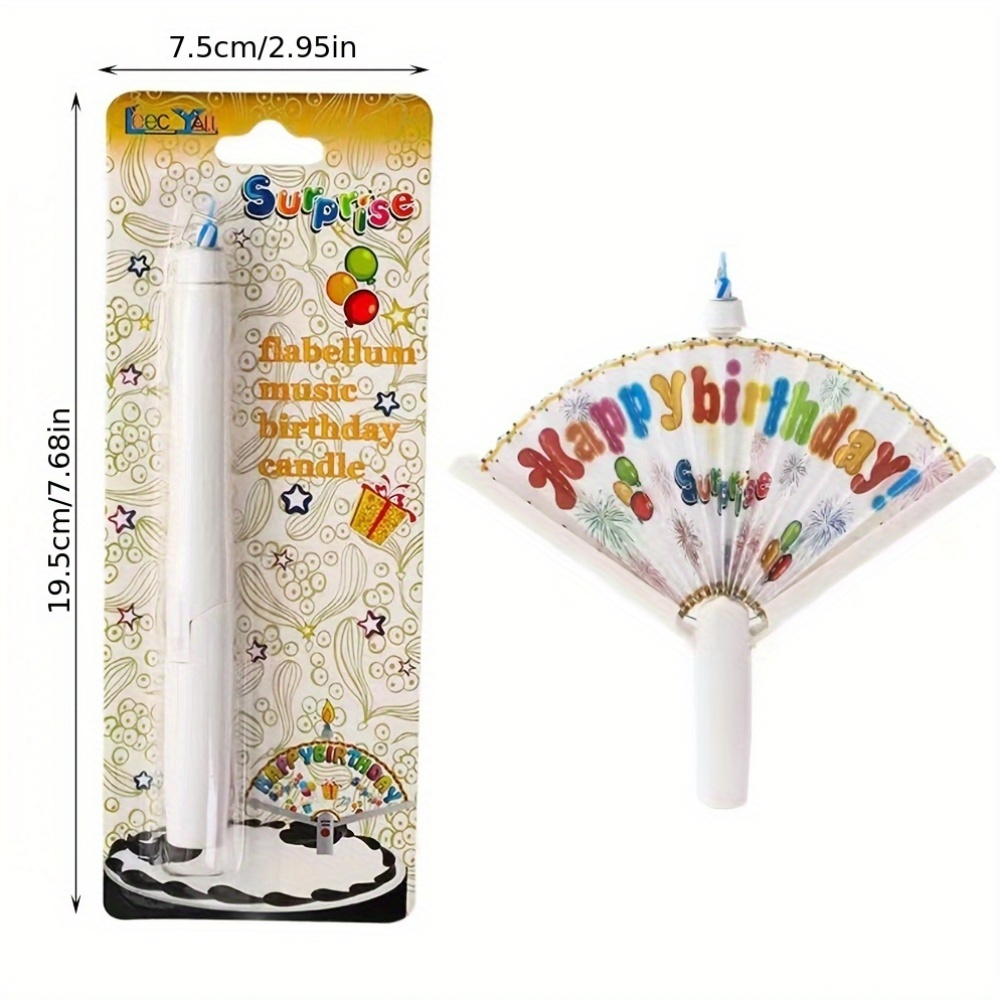 Holiday Candle Set - New Design Vibrant Multi-Color Automatic Open