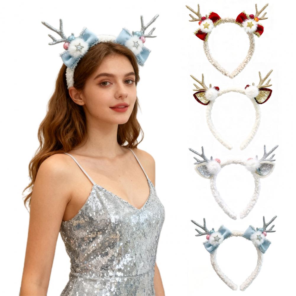 Christmas Headband Women Elk H – обзор и цена Reindeer Antlers Headband