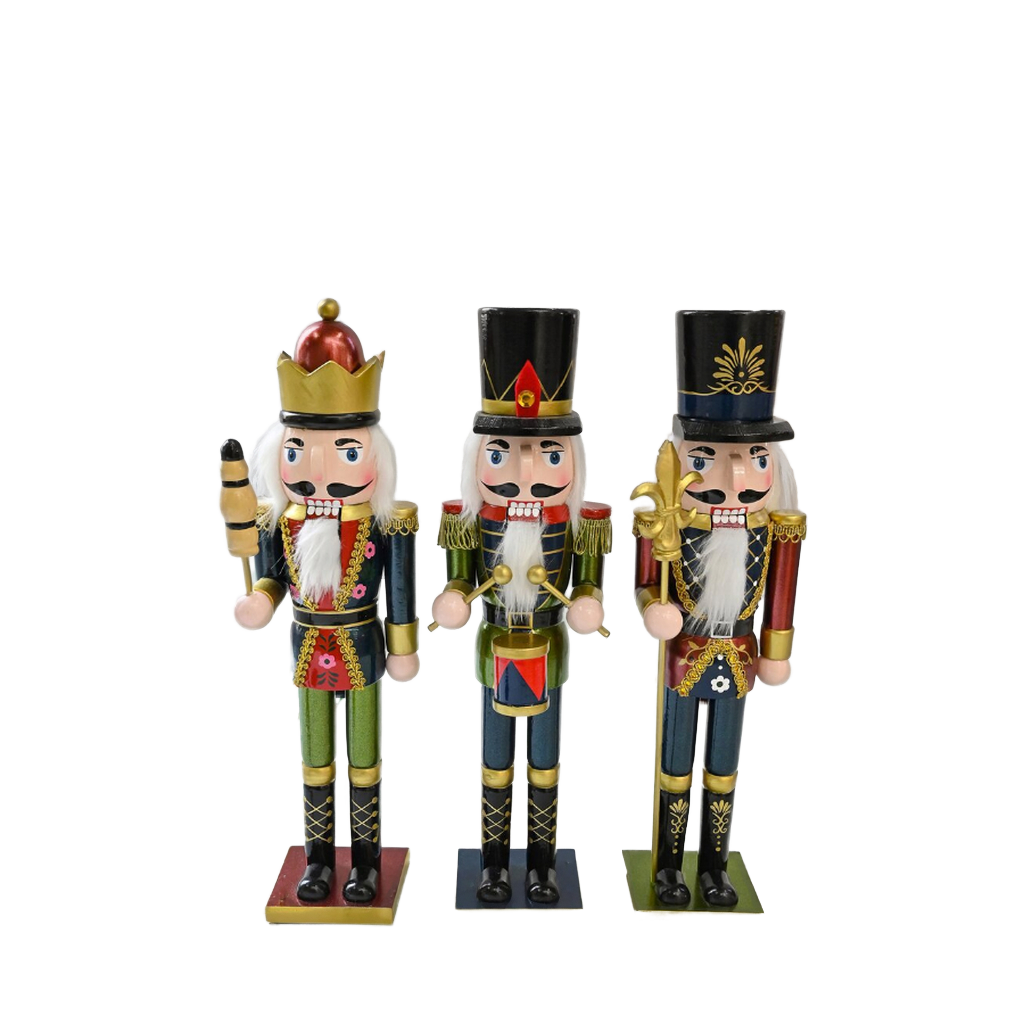 Handmade 18/30cm Wooden Nutcra – обзор и цена Nutcracker Figurine