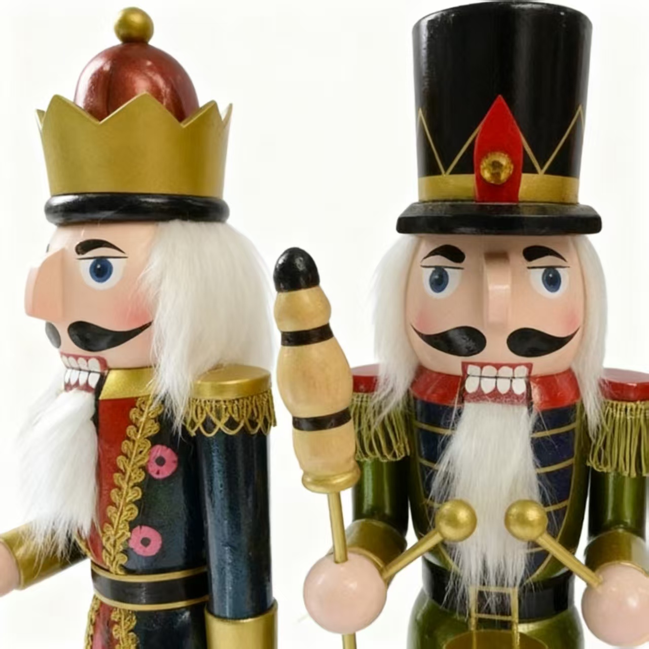 Handmade 18/30cm Wooden Nutcra – обзор и цена Nutcracker Figurine