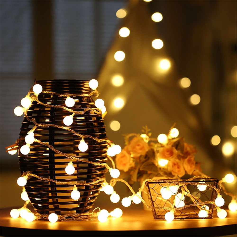 3-10M Solar/USB/Battery String – обзор и цена Christmas Lights Outdoor