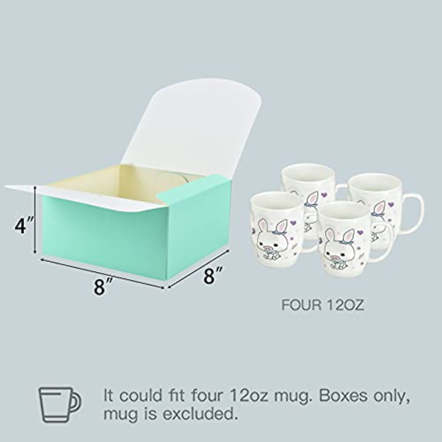 12 Sets Turquoise Green Gift B – обзор и цена Gift Box Wrap Set