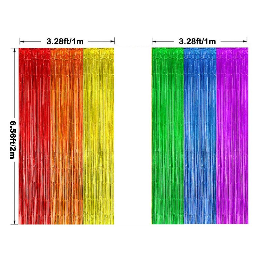 Party Backdrop Fringe Tinsel C – обзор и цена Tinsel Garland Decoration