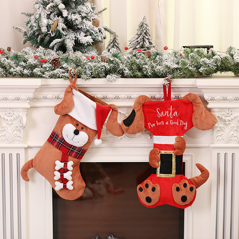 3D Animal Christmas Stockings  – обзор и цена Christmas Stocking Hanging