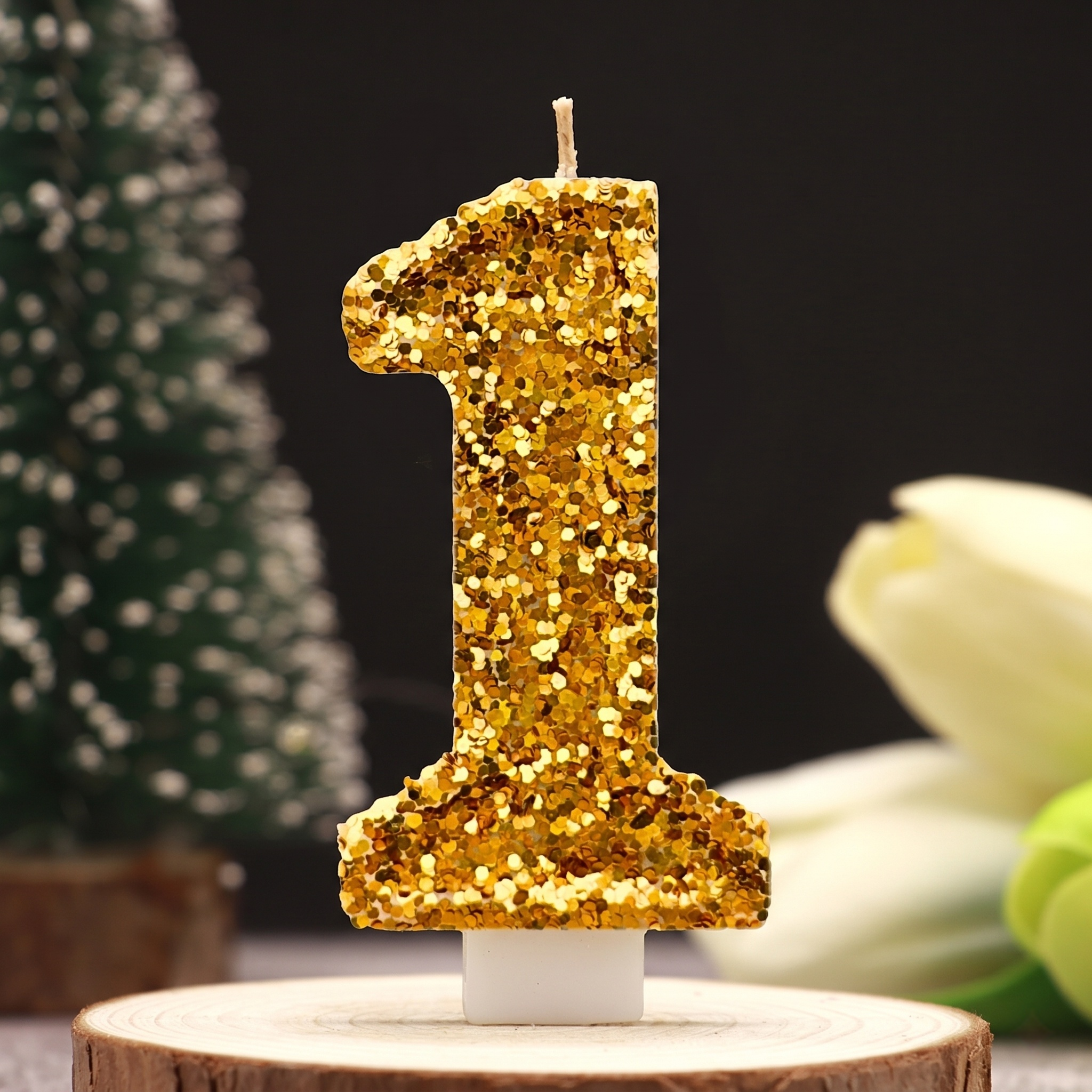 Digital Birthday Candle Gold C – обзор и цена Holiday Candle Set