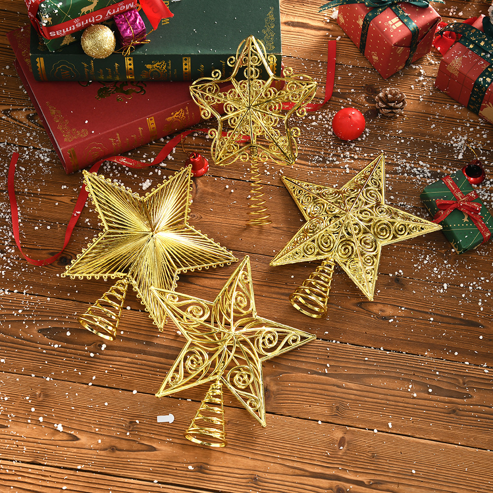 Gold Glitter Christmas Tree To – обзор и цена Star Tree Topper