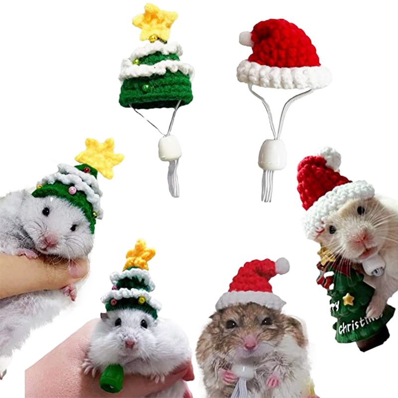 Hand Woven Pet Christmas Hat D – обзор и цена Santa Hat Plush