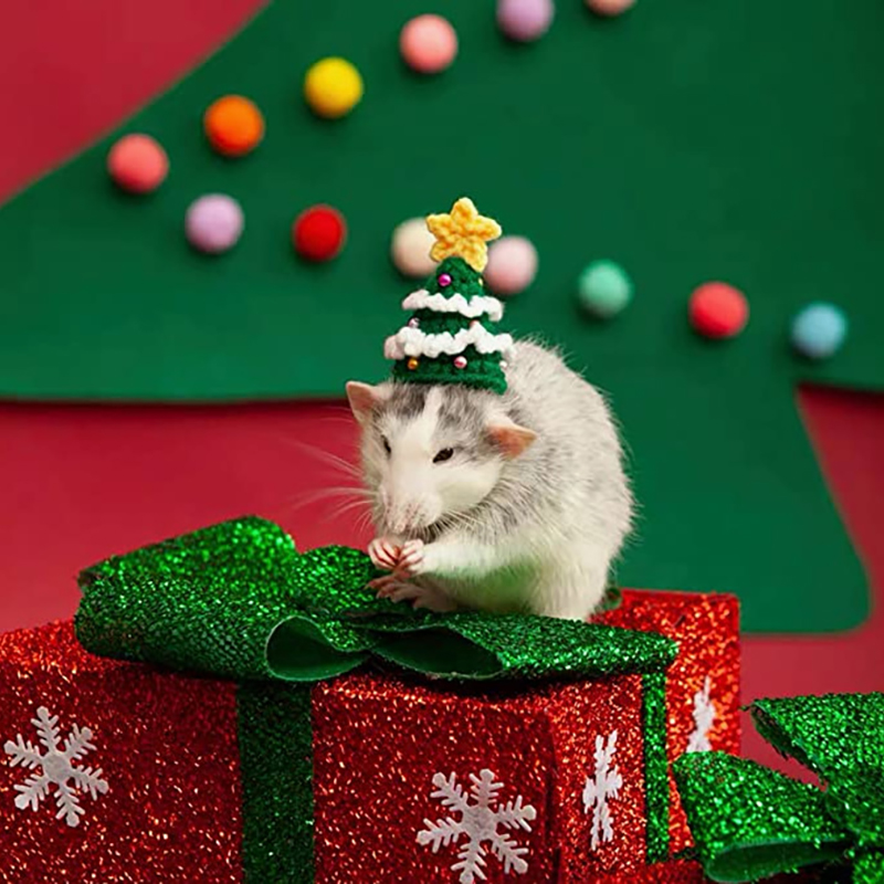 Hand Woven Pet Christmas Hat D – обзор и цена Santa Hat Plush