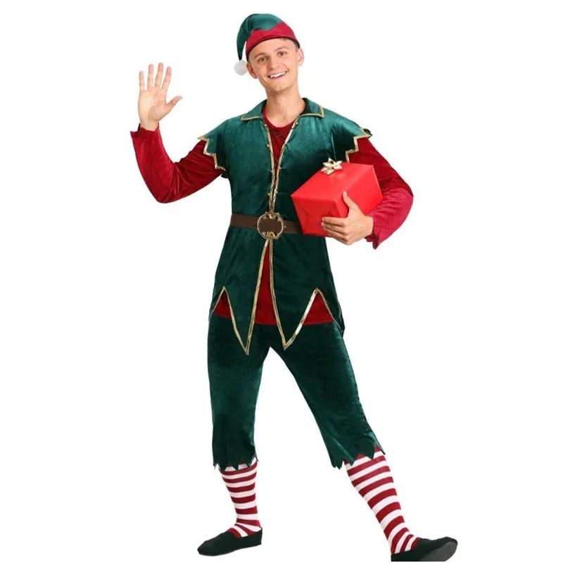 Christmas Santa Claus Costume  – обзор и цена Elf Costume Christmas