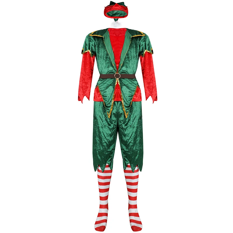 Christmas Santa Claus Costume  – обзор и цена Elf Costume Christmas