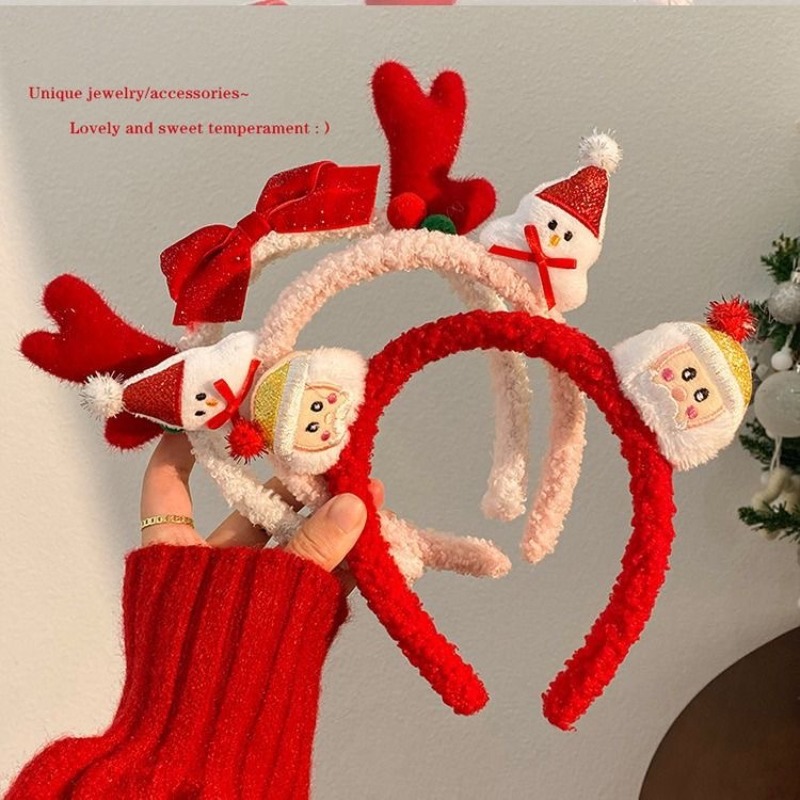 Christmas Santa Cute Bear Plus – обзор и цена Reindeer Antlers Headband