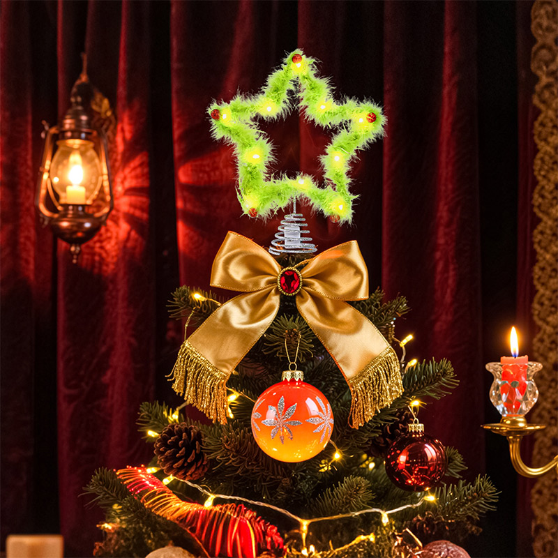 Plush Five-pointed Star Twisty – обзор и цена Star Tree Topper