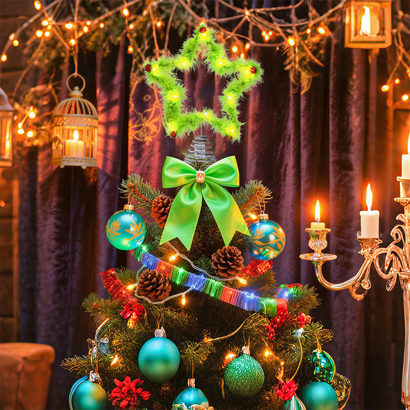 Plush Five-pointed Star Twisty – обзор и цена Star Tree Topper