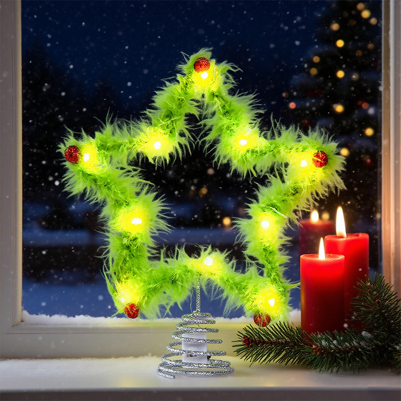 Plush Five-pointed Star Twisty – обзор и цена Star Tree Topper