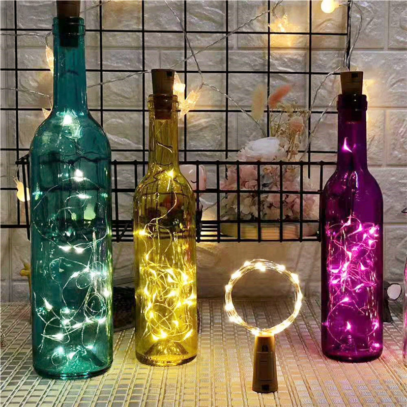 6pcs 20led Wine Bottle with Co – обзор и цена Led Fairy String Lights