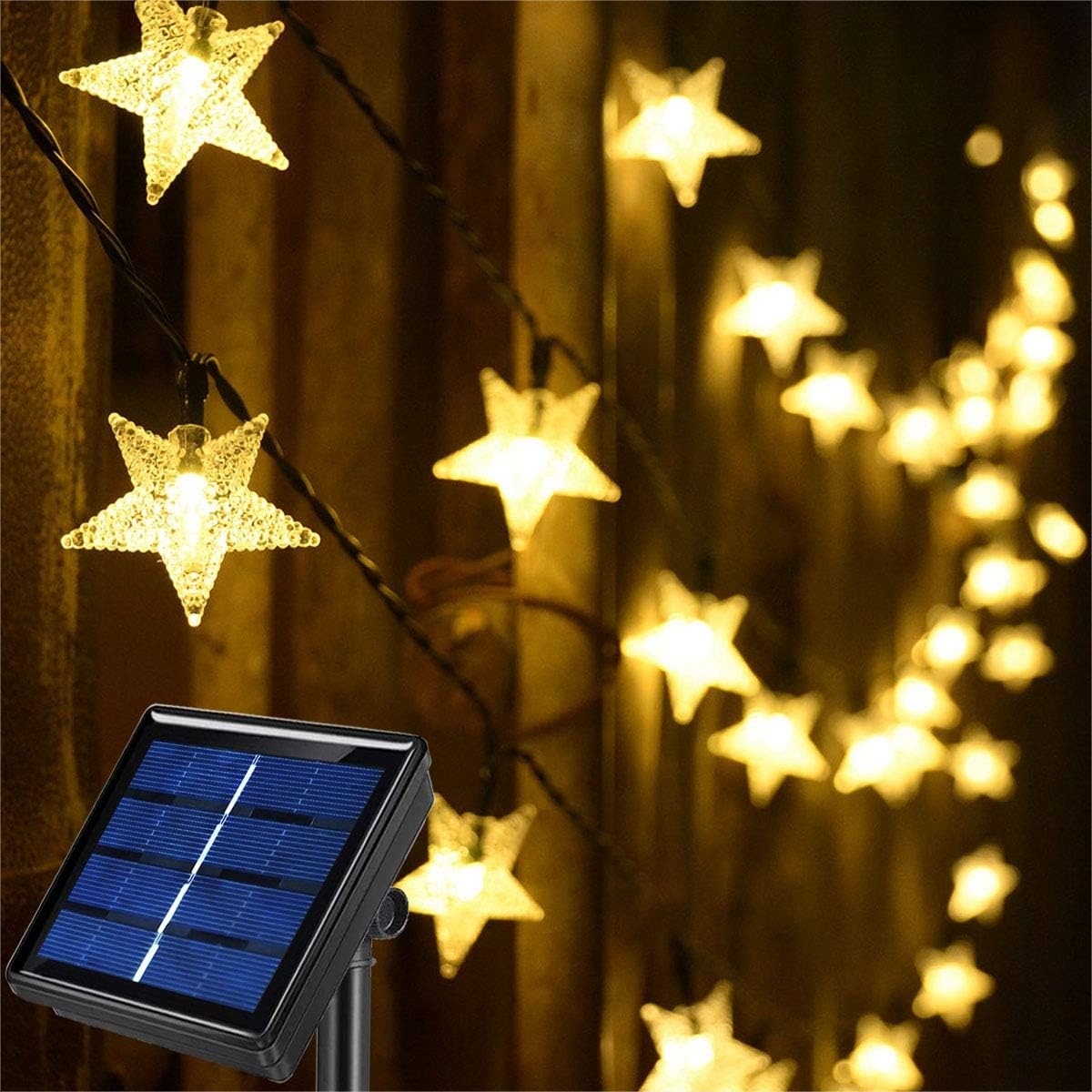 50ft 120 LED Solar Star Fairy  – обзор и цена Led Fairy String Lights
