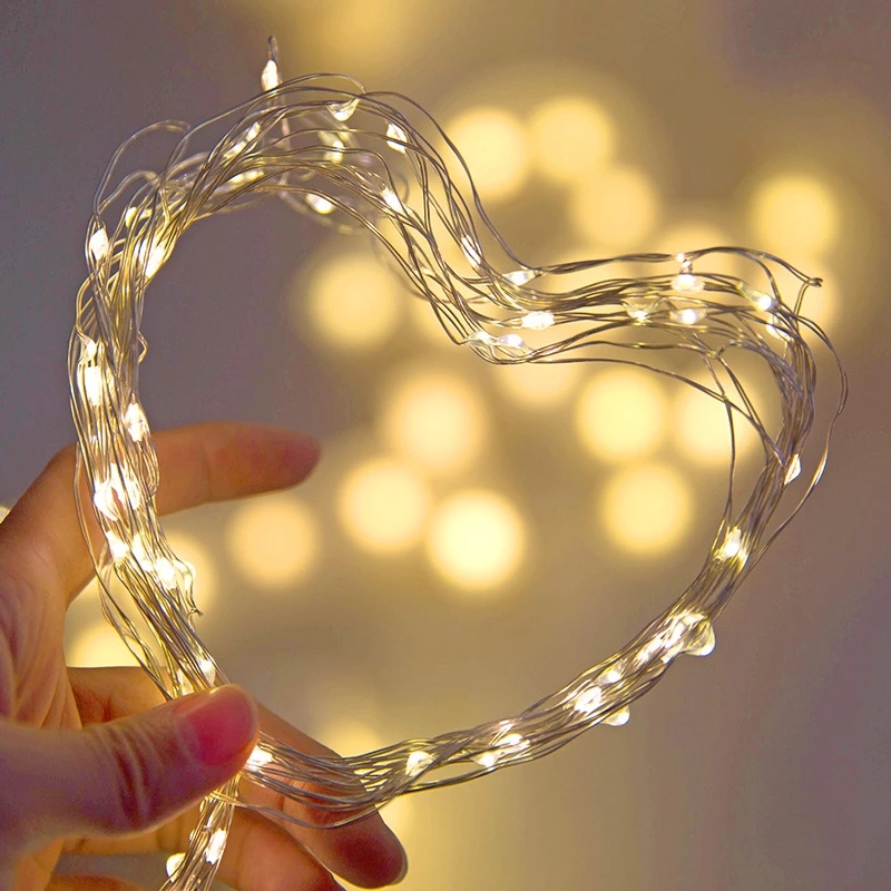 10M 5M 3M 2M Copper Wire LED T – обзор и цена Led Fairy String Lights