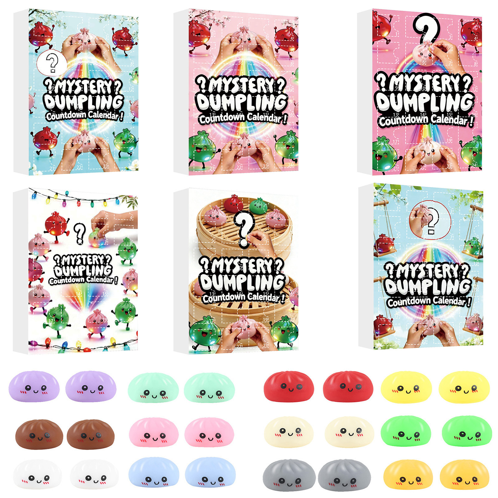 New 24pc Surprise Dumplings My – обзор и цена Advent Calendar Gift
