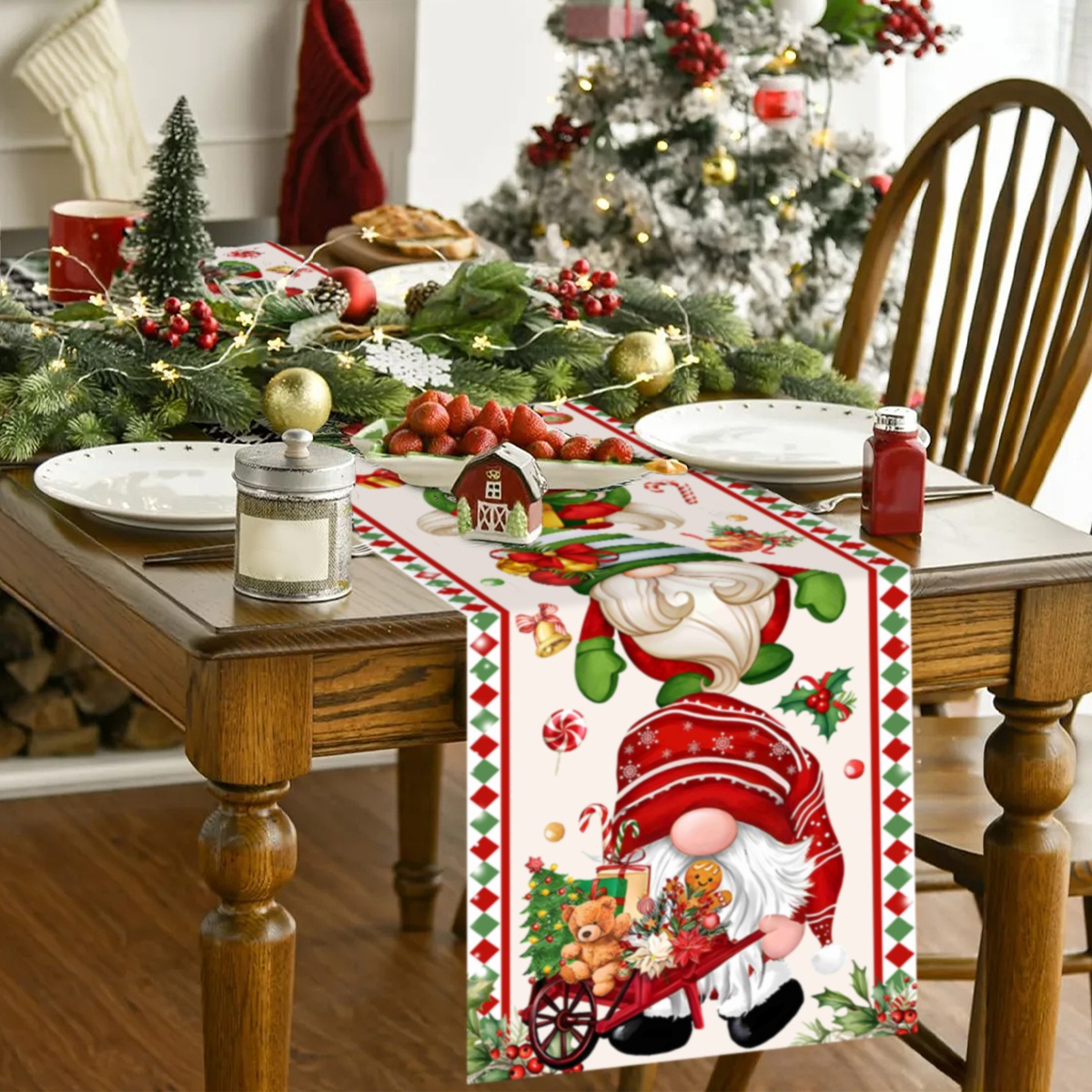 Christmas Table Runner Faceles – обзор и цена Christmas Table Runner