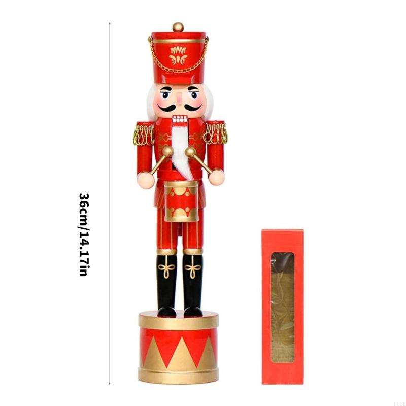 36Cm Wooden Nutcrackers Drum S – обзор и цена Nutcracker Figurine