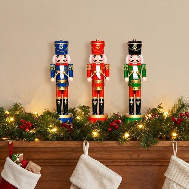 36Cm Wooden Nutcrackers Drum S – обзор и цена Nutcracker Figurine
