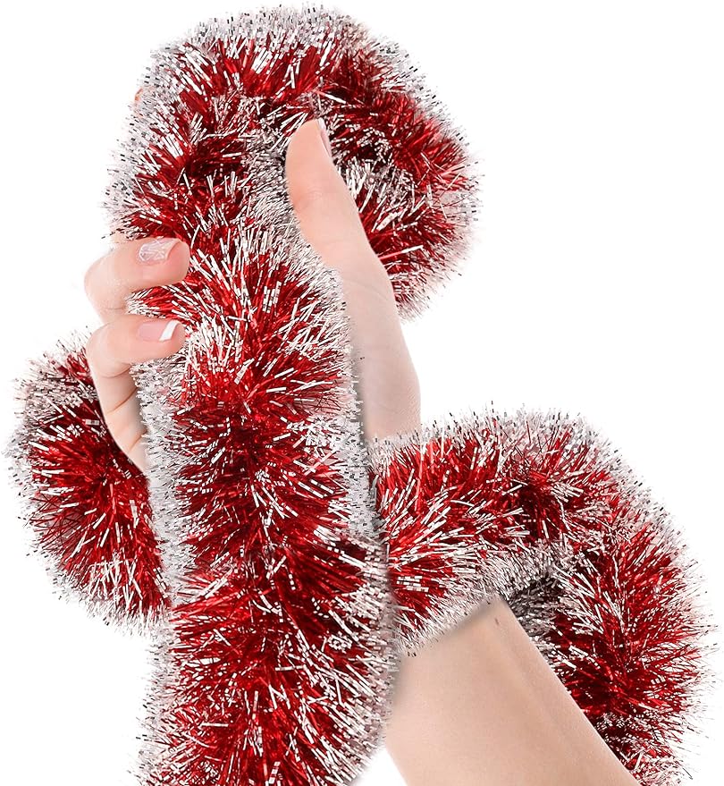 2M Christmas Metallic Streamer – обзор и цена Tinsel Garland Decoration
