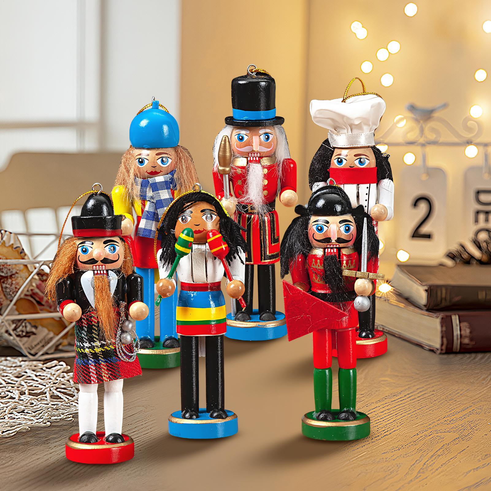 Nutcracker Christmas Decor 6 P – обзор и цена Nutcracker Figurine