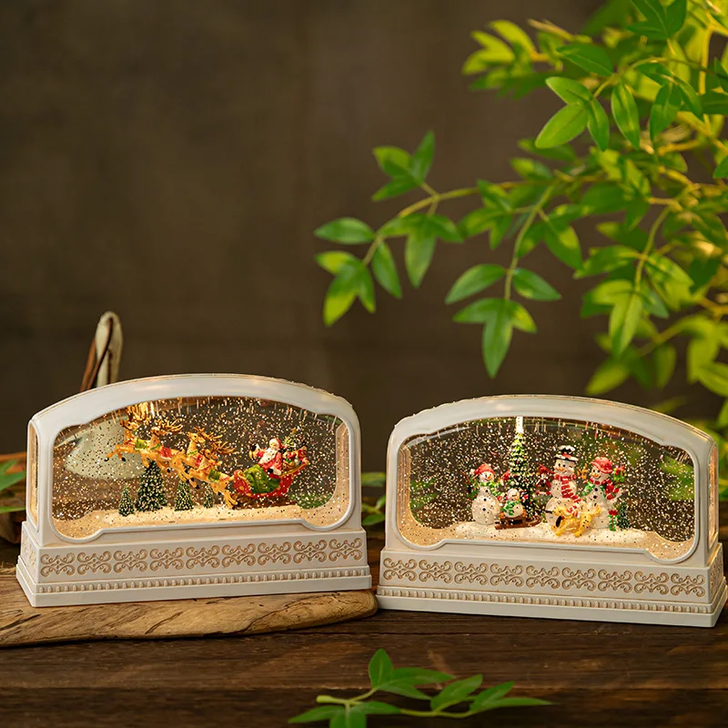 Rectangular Resin Snow Globe M – обзор и цена Snow Globe Musical