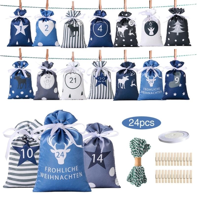 Christmas Advent Calendar Bags – обзор и цена Advent Calendar Gift