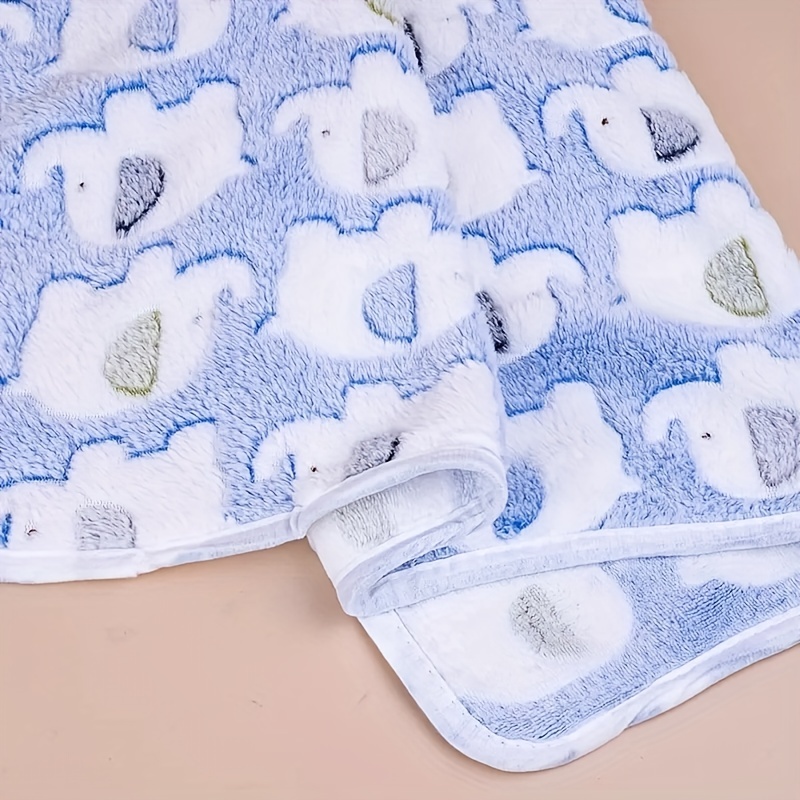 Soft and Cozy Cartoon Elephant – обзор и цена Christmas Throw Blanket