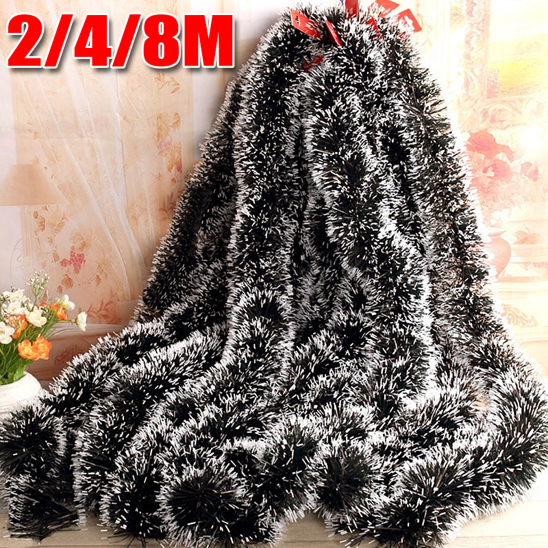 2-8M Christmas Decor Ribbons G – обзор и цена Tinsel Garland Decoration