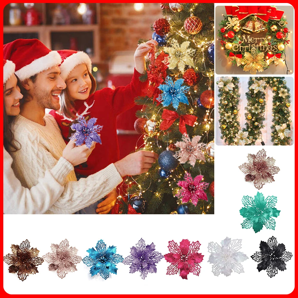 9cm Glitter Artifical Christma – обзор и цена Christmas Wreath Fake