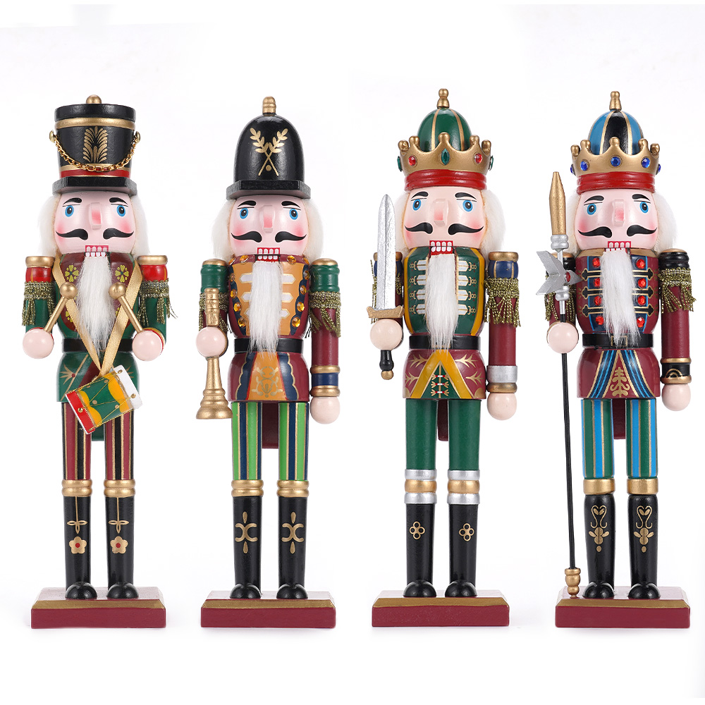 30CM Wooden Nutcracker Christm – обзор и цена Nutcracker Figurine