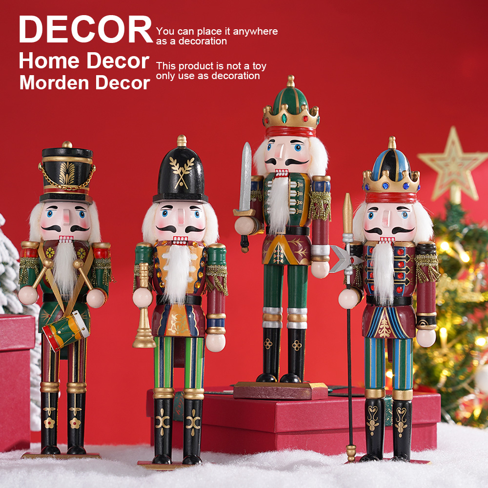 30CM Wooden Nutcracker Christm – обзор и цена Nutcracker Figurine