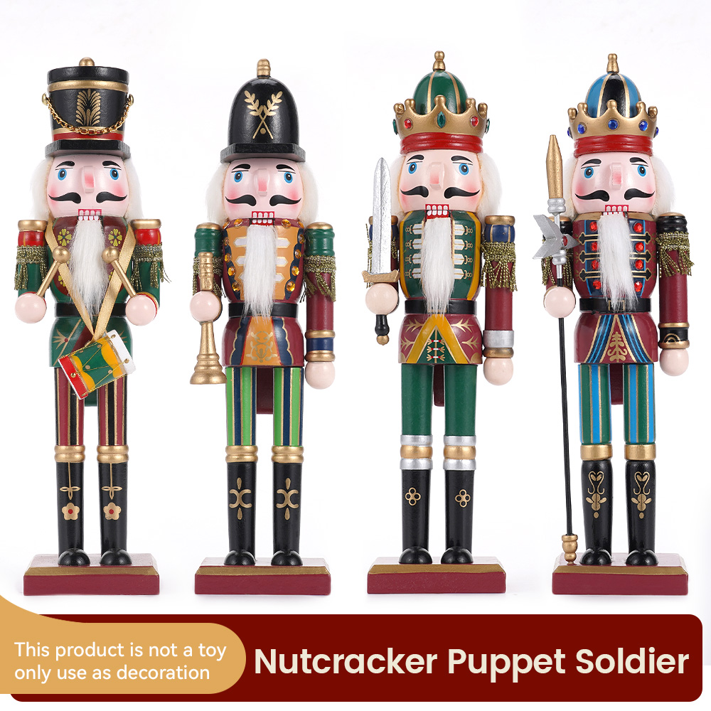 30CM Wooden Nutcracker Christm – обзор и цена Nutcracker Figurine