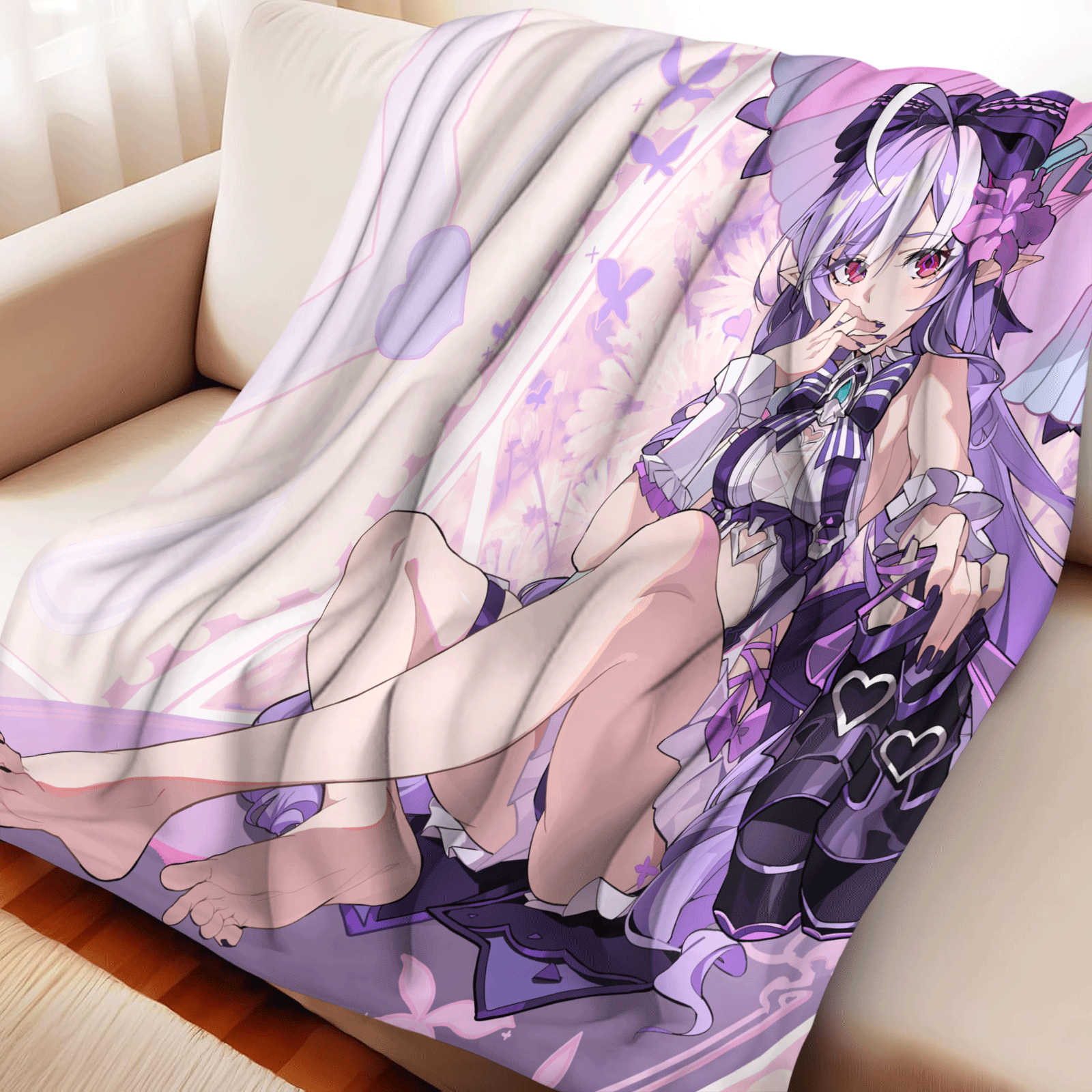 Cartoon Zenless Zone Zero  Fla – обзор и цена Christmas Throw Blanket