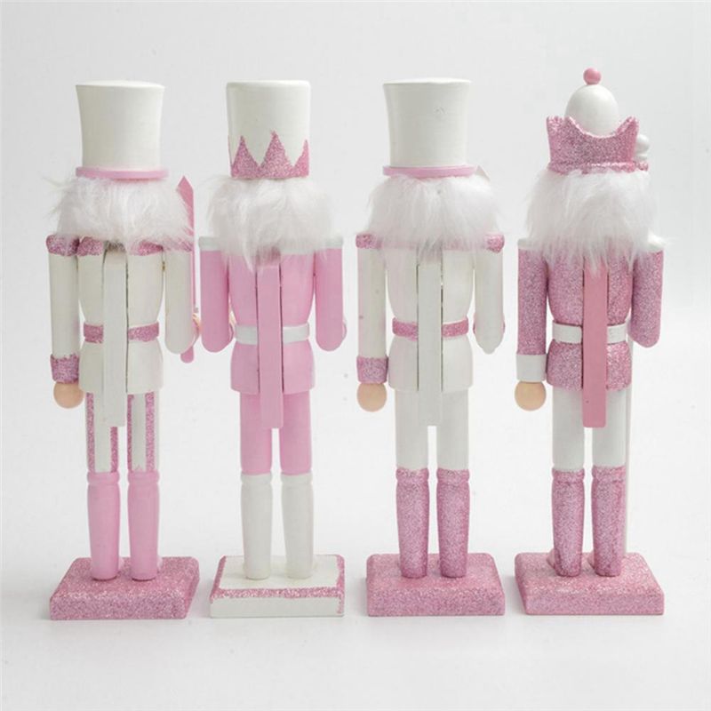 AT16 30cm Pink Wooden Nutcrack – обзор и цена Nutcracker Figurine