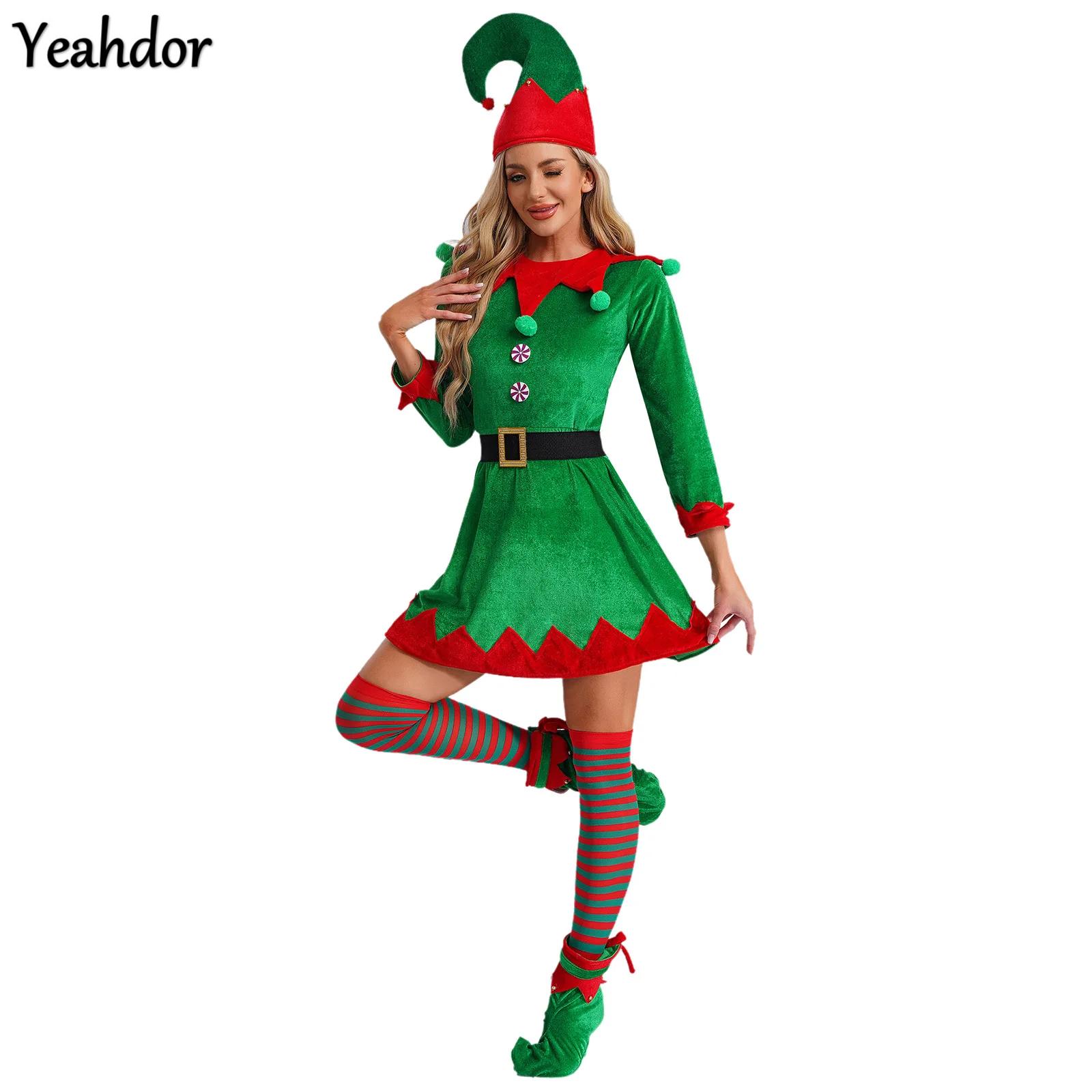 Women Christmas Elf Costumes F – обзор и цена Elf Costume Christmas