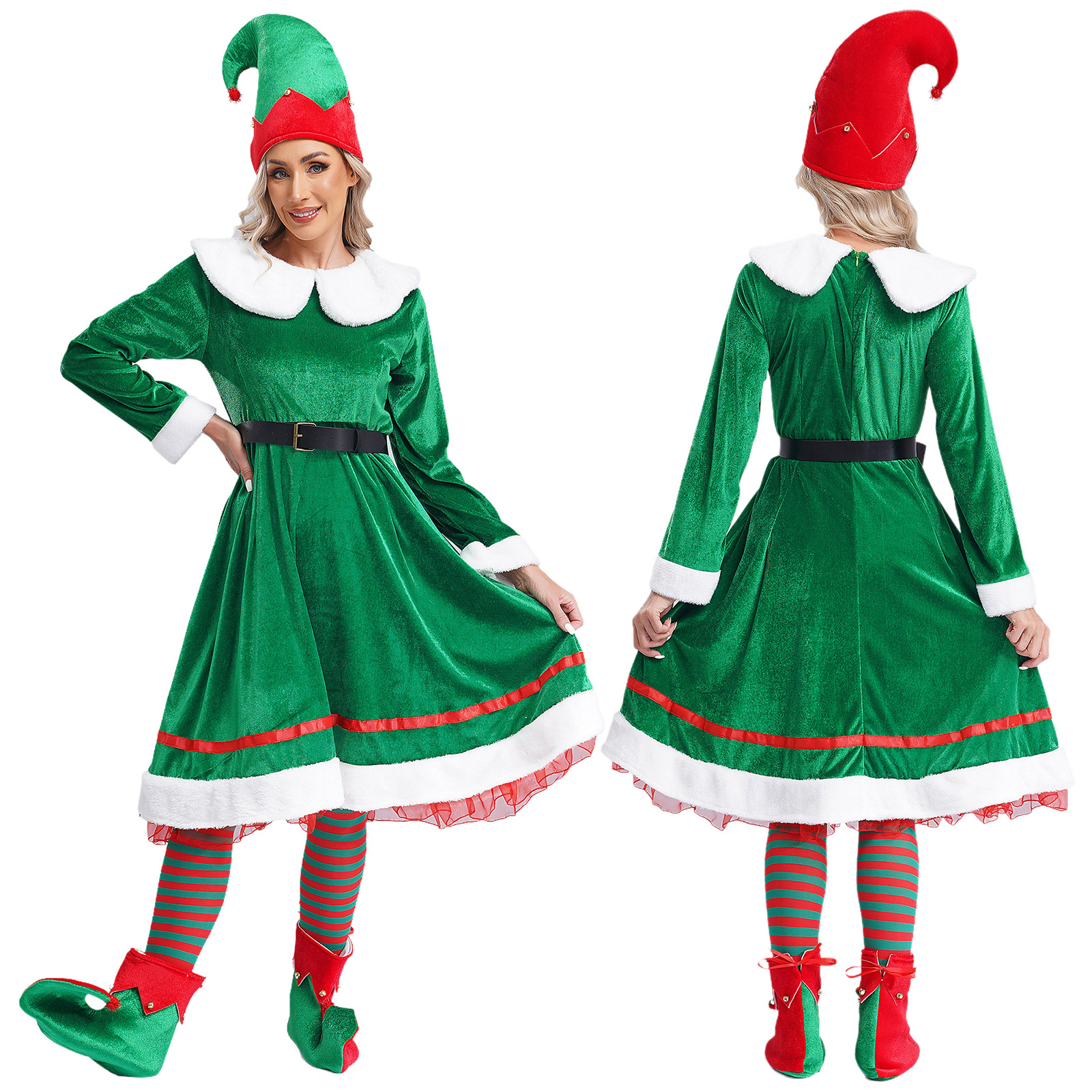 Women Christmas Elf Costumes F – обзор и цена Elf Costume Christmas