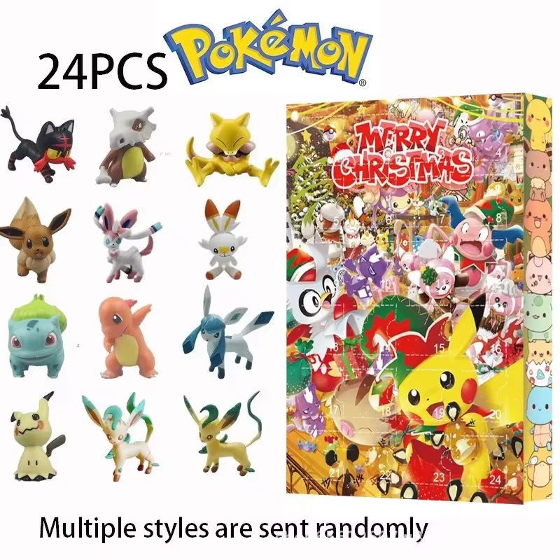 Pokemon 24 Days Christmas Coun – обзор и цена Advent Calendar Gift