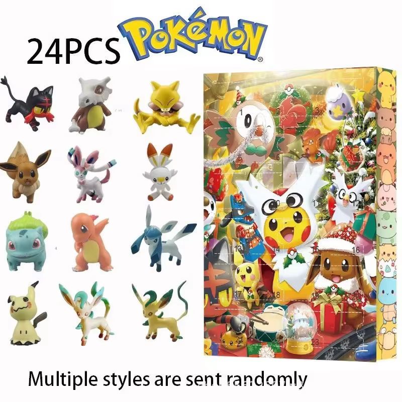 Pokemon 24 Days Christmas Coun – обзор и цена Advent Calendar Gift