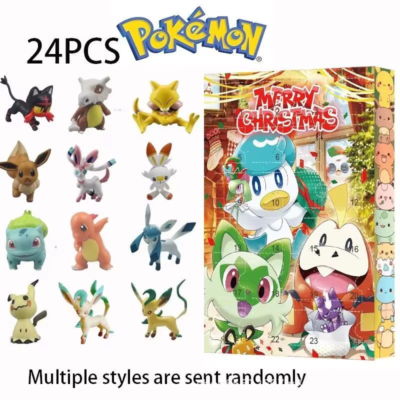 Pokemon 24 Days Christmas Coun – обзор и цена Advent Calendar Gift