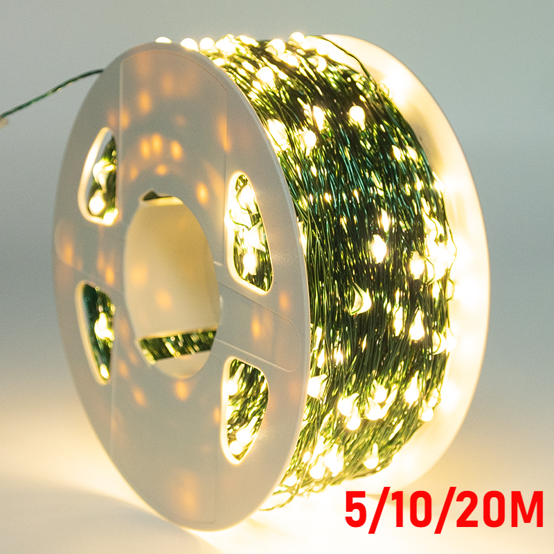 5M/10M/20M LED Copper Wire Str – обзор и цена Led Fairy String Lights