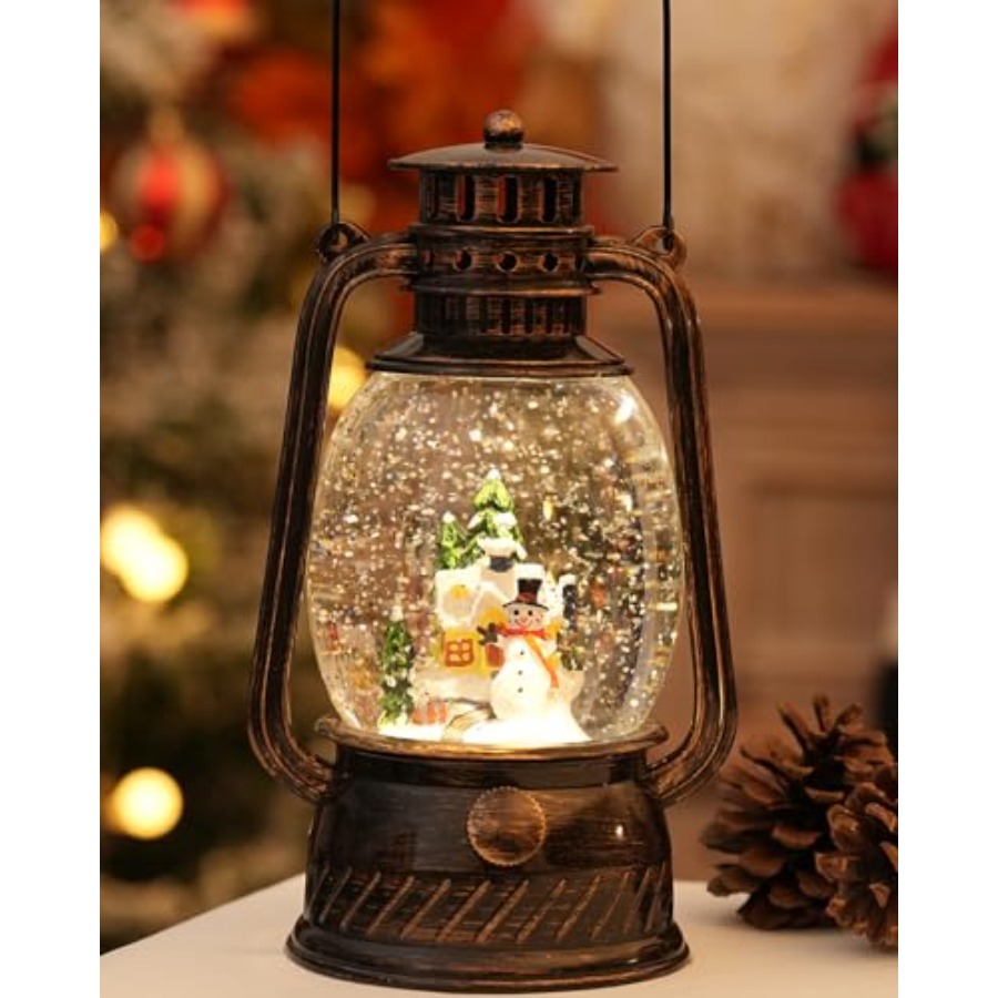 Christmas Decorations Snow Glo – обзор и цена Snow Globe Musical