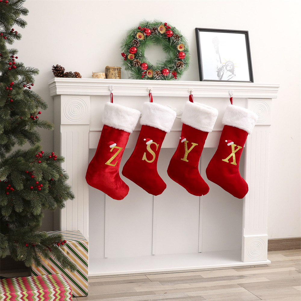 New Creative Alphabet Christma – обзор и цена Christmas Stocking Hanging
