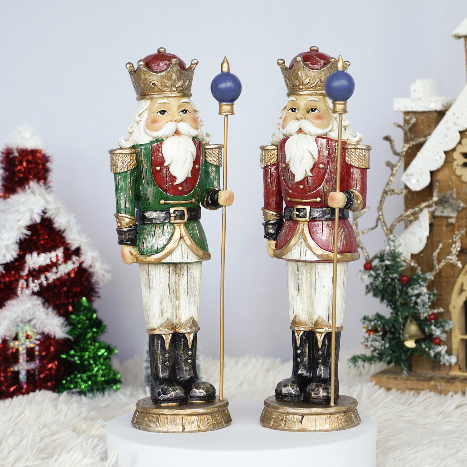 10 Inch Resin Christmas Nutcra – обзор и цена Nutcracker Figurine