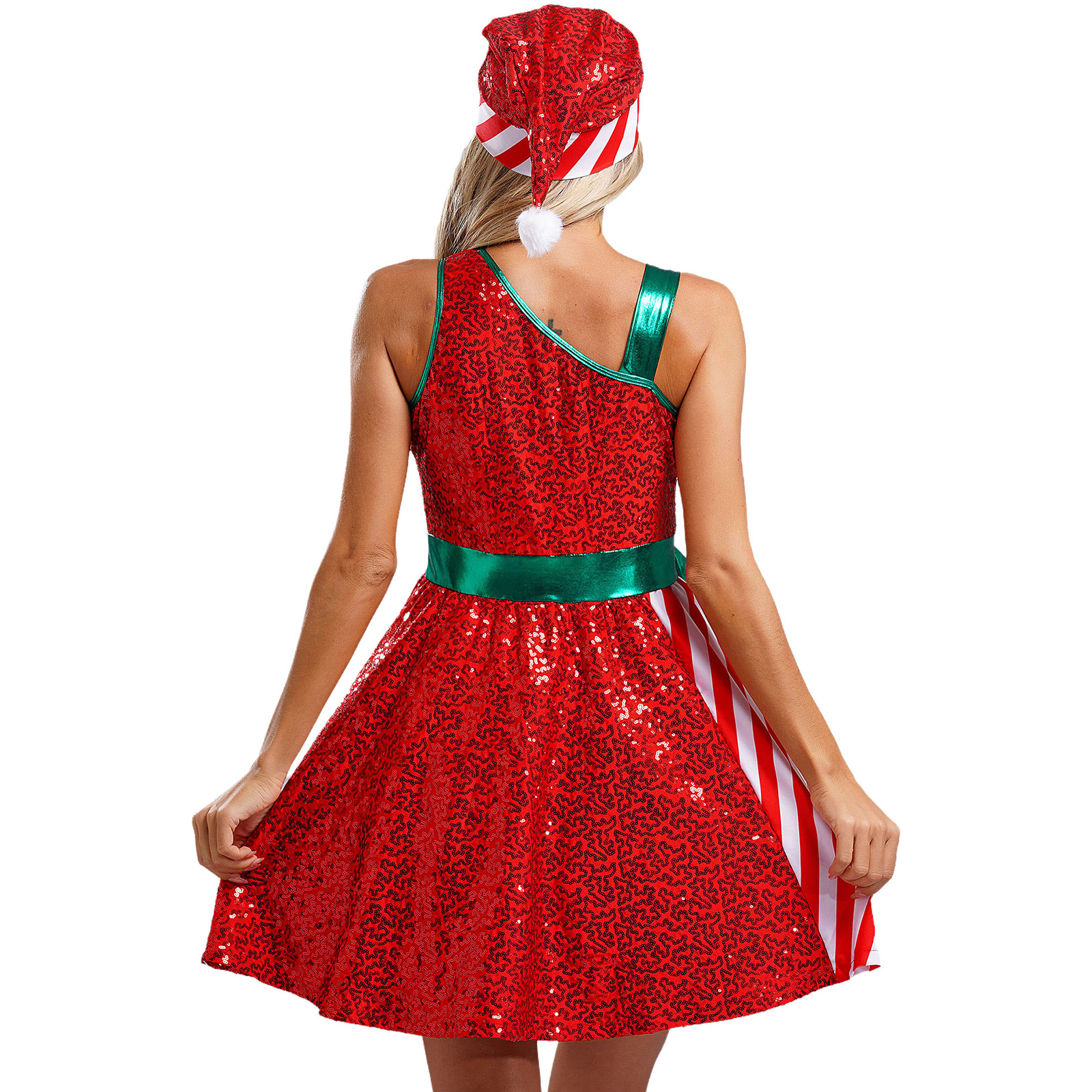 Christmas Santa Claus Dress El – обзор и цена Elf Costume Christmas
