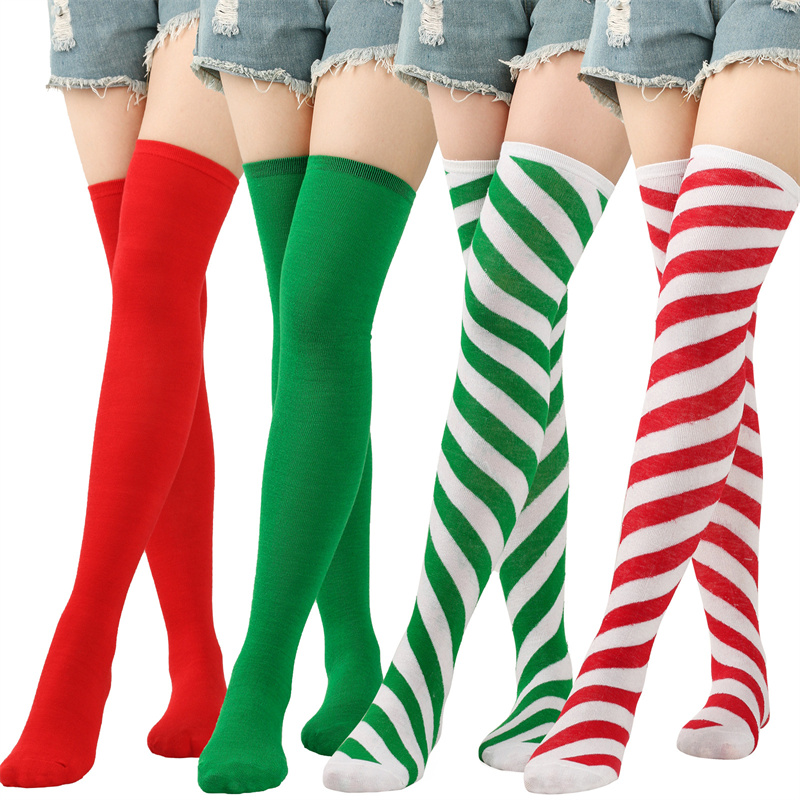 Women Over Knee Socks Christma – обзор и цена Christmas Stocking Hanging