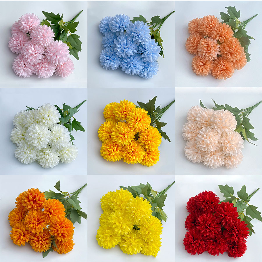 Artificial Flower Bouquet Chry – обзор и цена Christmas Wreath Fake