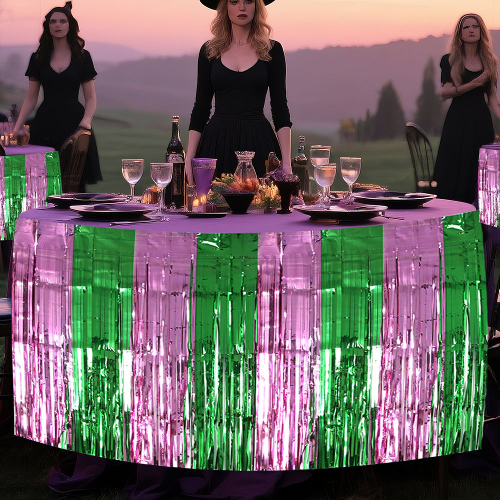 Wicked Witch Party Table Decor – обзор и цена Tinsel Garland Decoration